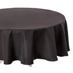 ATMOSPHERA Nappe Antitache Ronde  Unie  180cm Ardoise