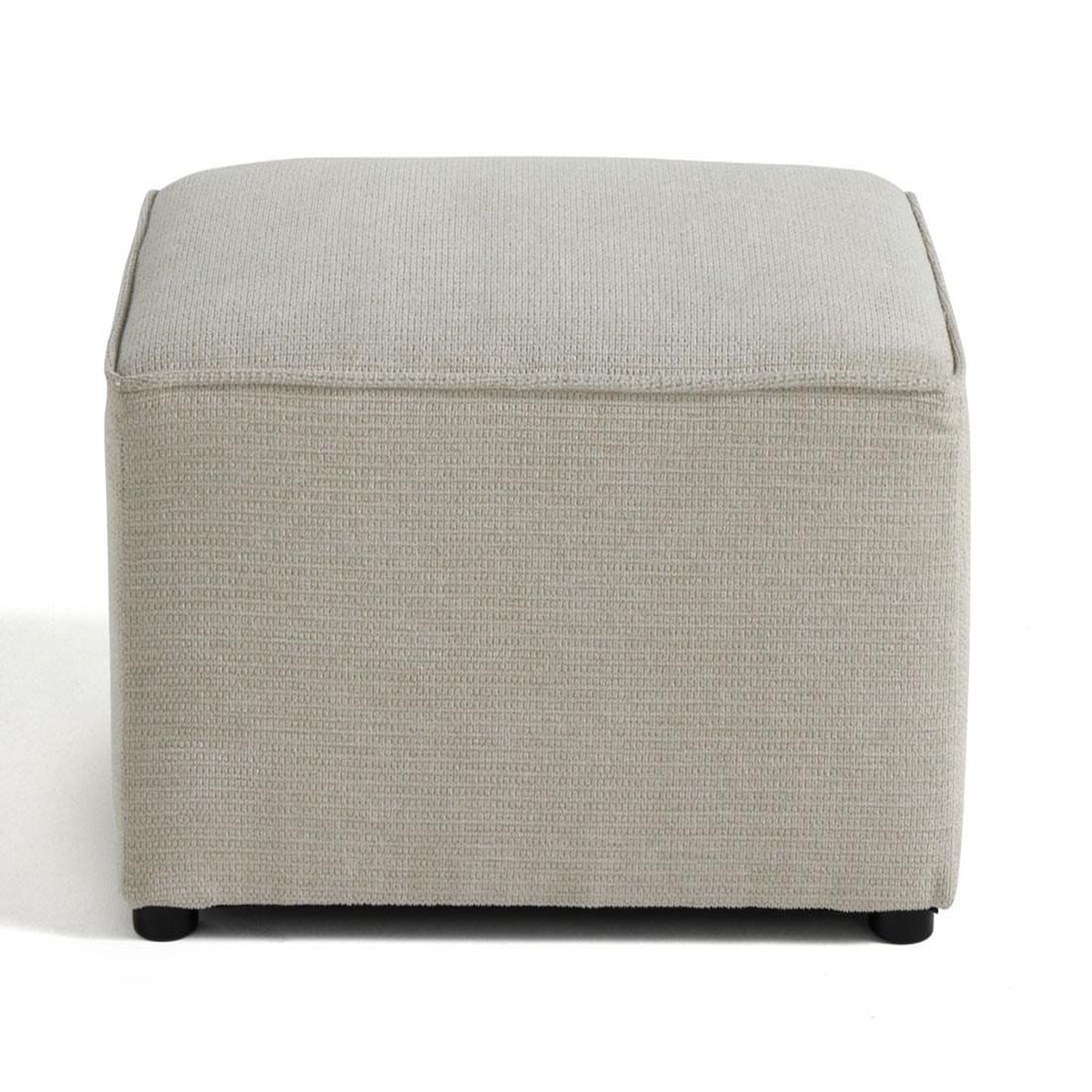 Voir la diapositive 5 : BEST MOBILIER Canopy - pouf - en tissu texturé