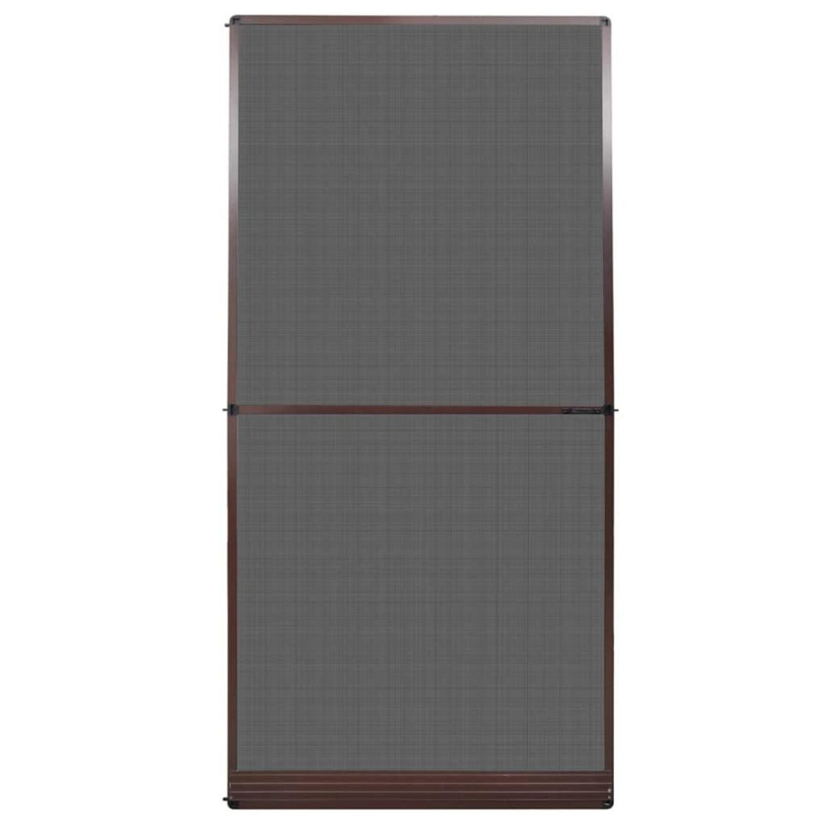 VIDAXL Moustiquaire a charniere pour portes Marron 120x240 cm