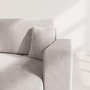 Voir la diapositive 4 : BEST MOBILIER Nicole - canapé droit 4 places convertible avec coffre en tissu