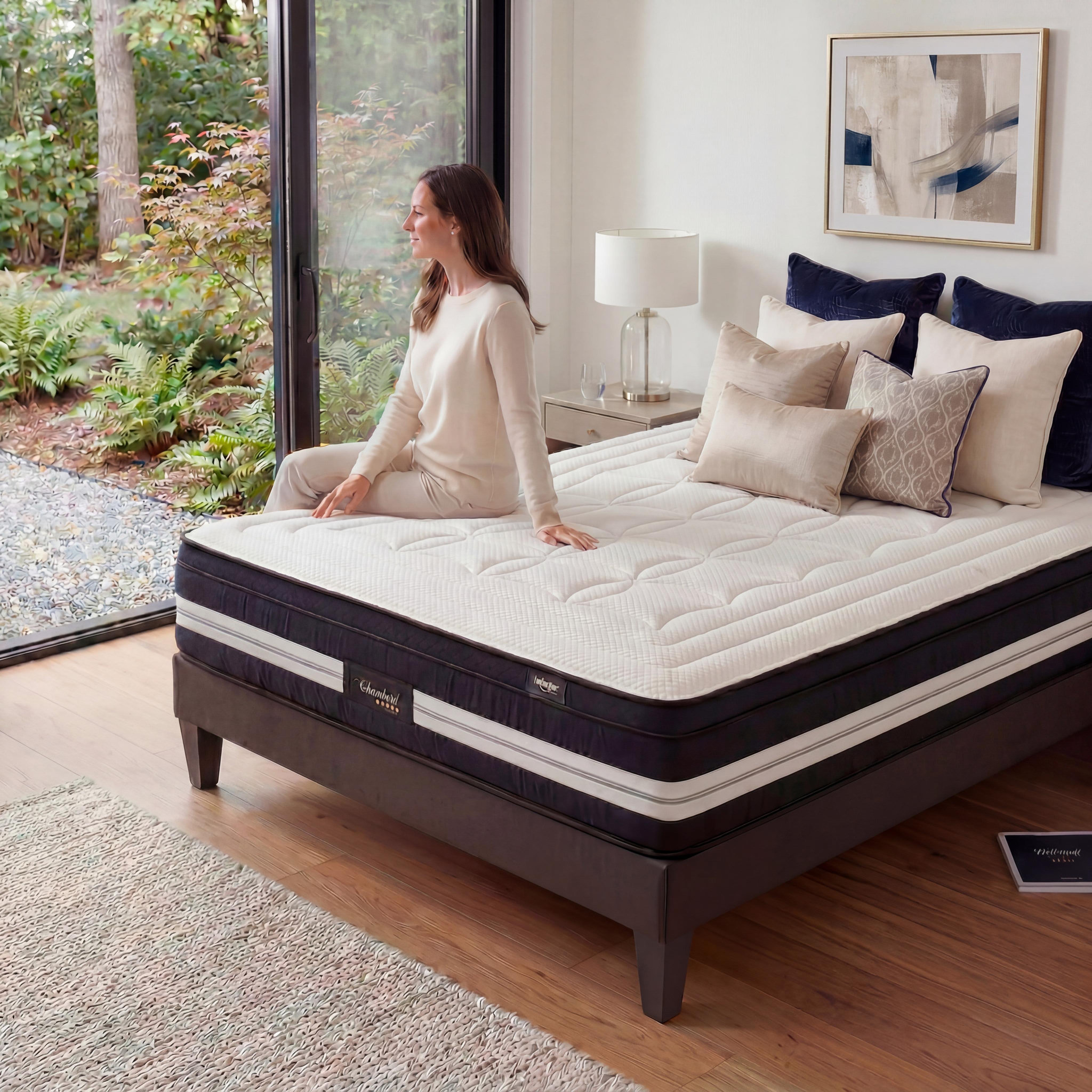 Voir la diapositive 2 : BELLECOUR Bellecour literie | matelas chambord | micro-ressorts