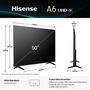 Voir la diapositive 5 : Hisense TV LED 50A6Q 2025 (126cm)