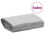 Voir la diapositive 6 : VIDAXL Bache gris 5x6 m 600 g/m²