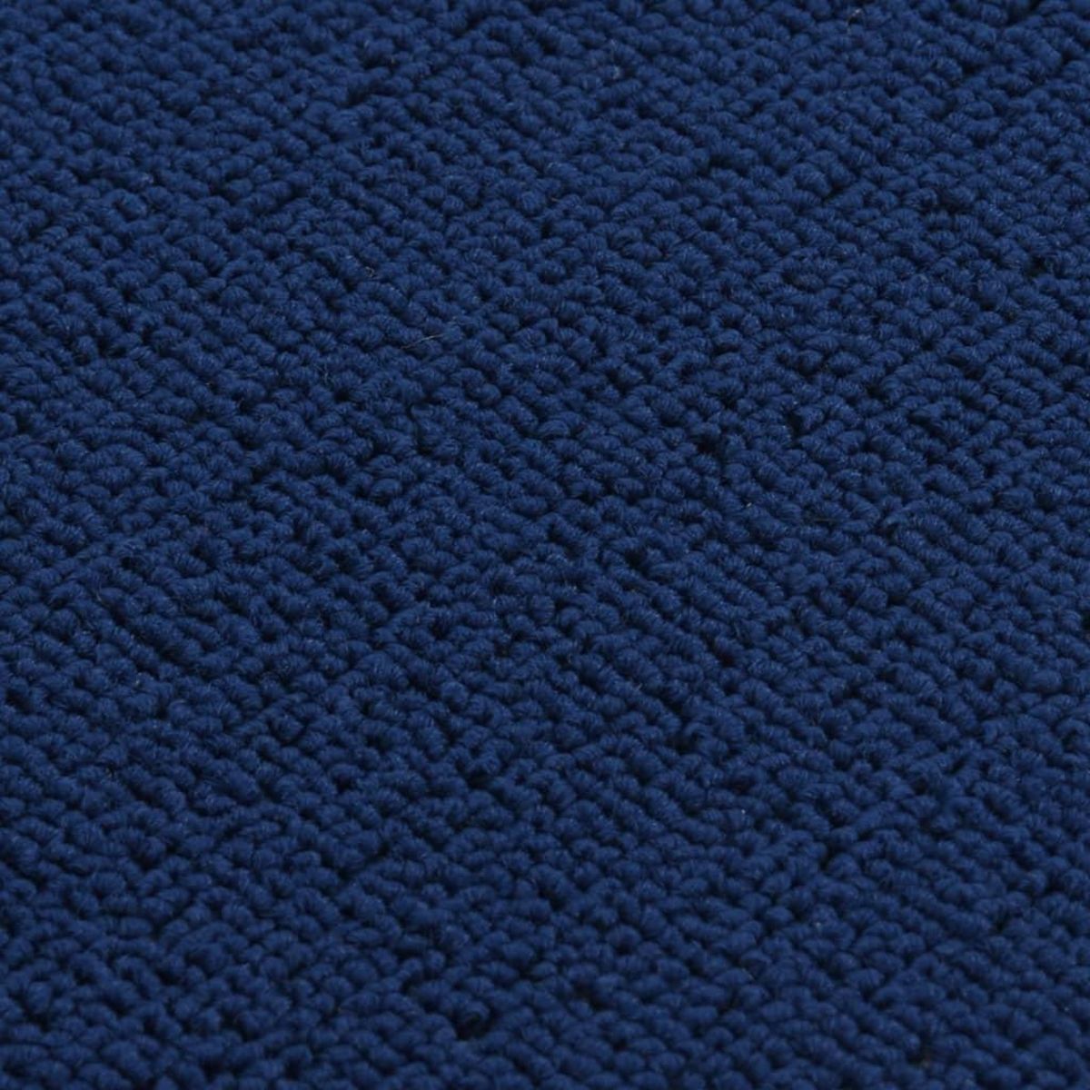 VIDAXL Tapis d'escalier 15 pcs 60x25 cm Bleu marine Rectangulaire