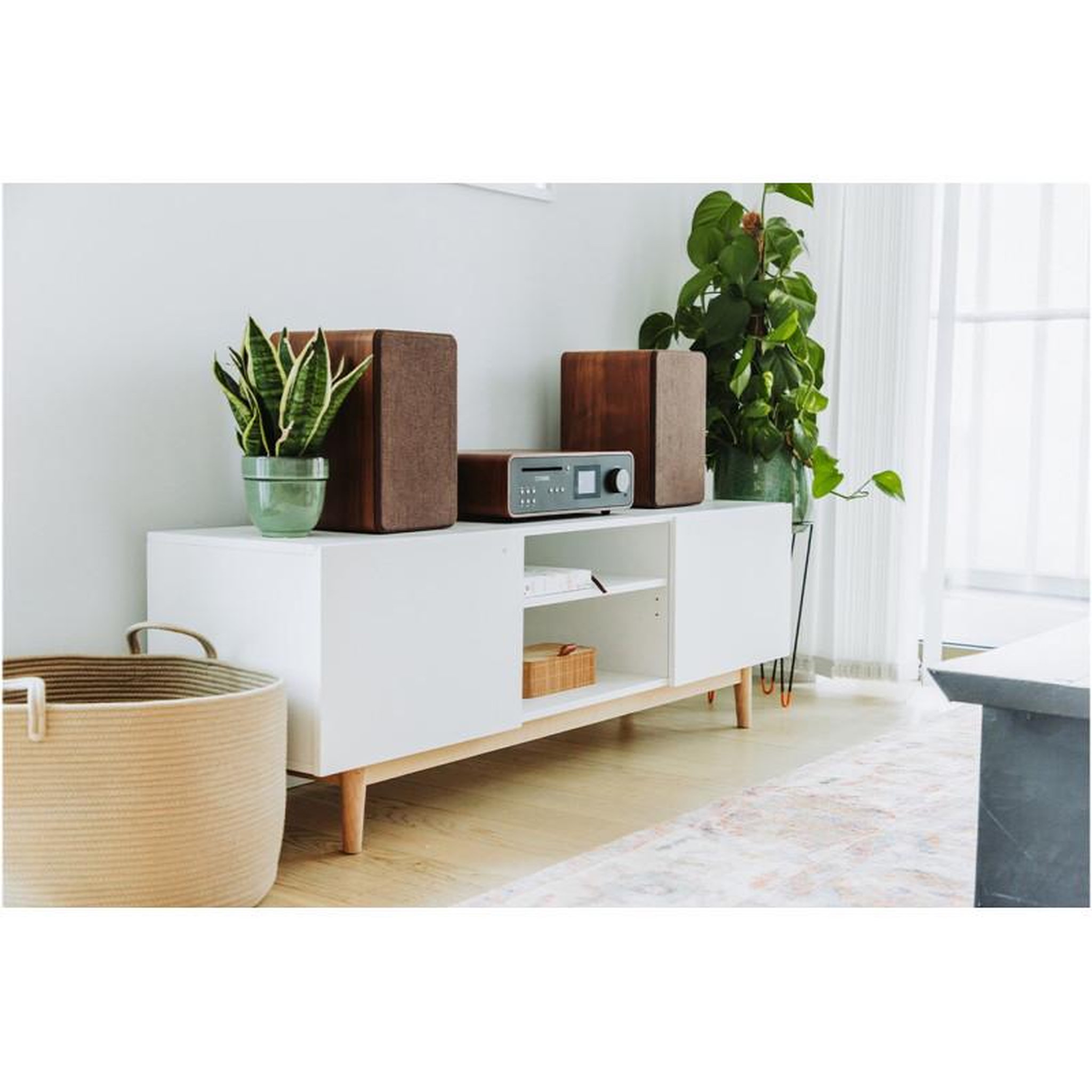 Voir la diapositive 4 : PURE Chaine HiFi Pure Classic Stereo Coffee Black Walnut EU UK