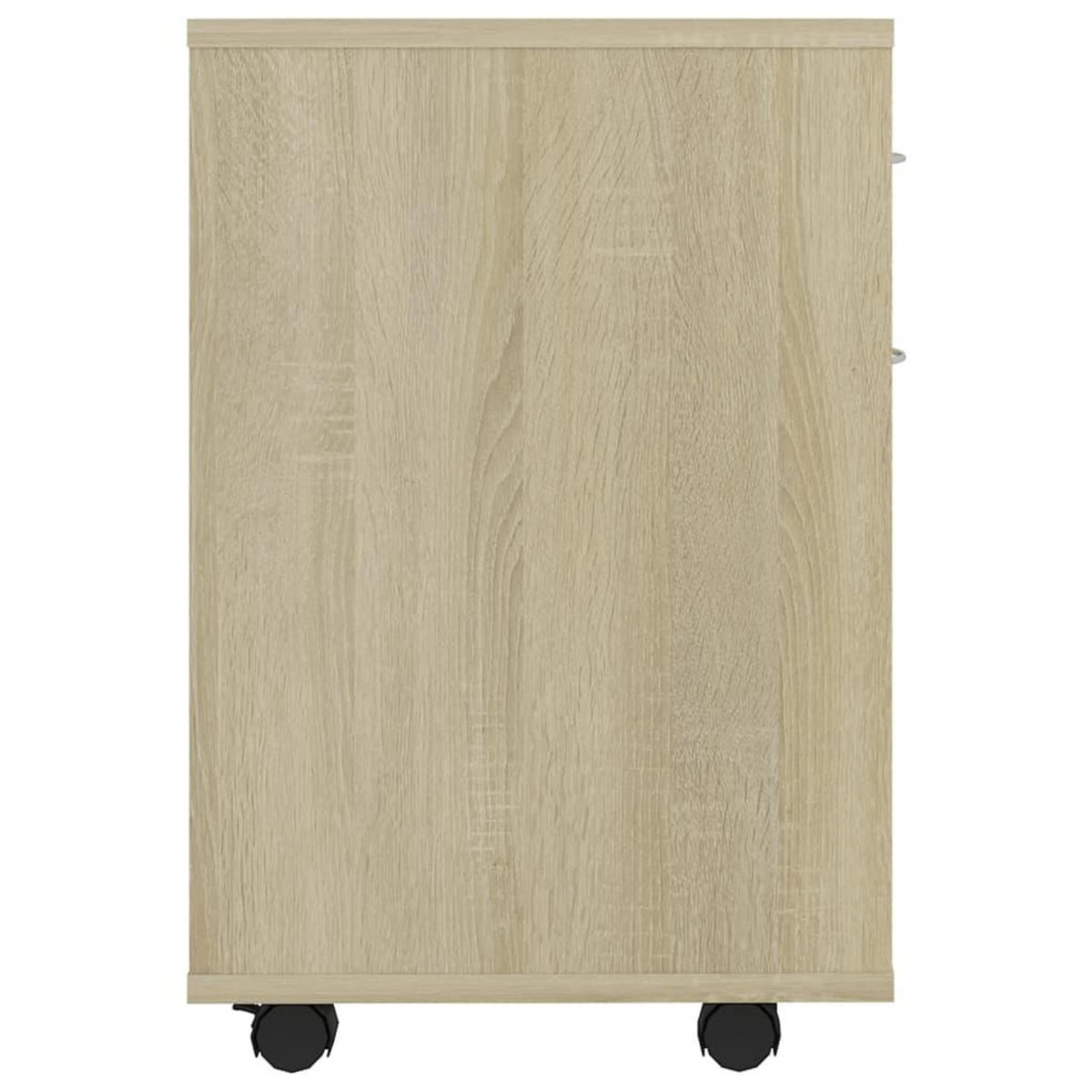 VIDAXL Armoire a roulettes Chene sonoma 45x38x54 cm Bois d'ingenierie