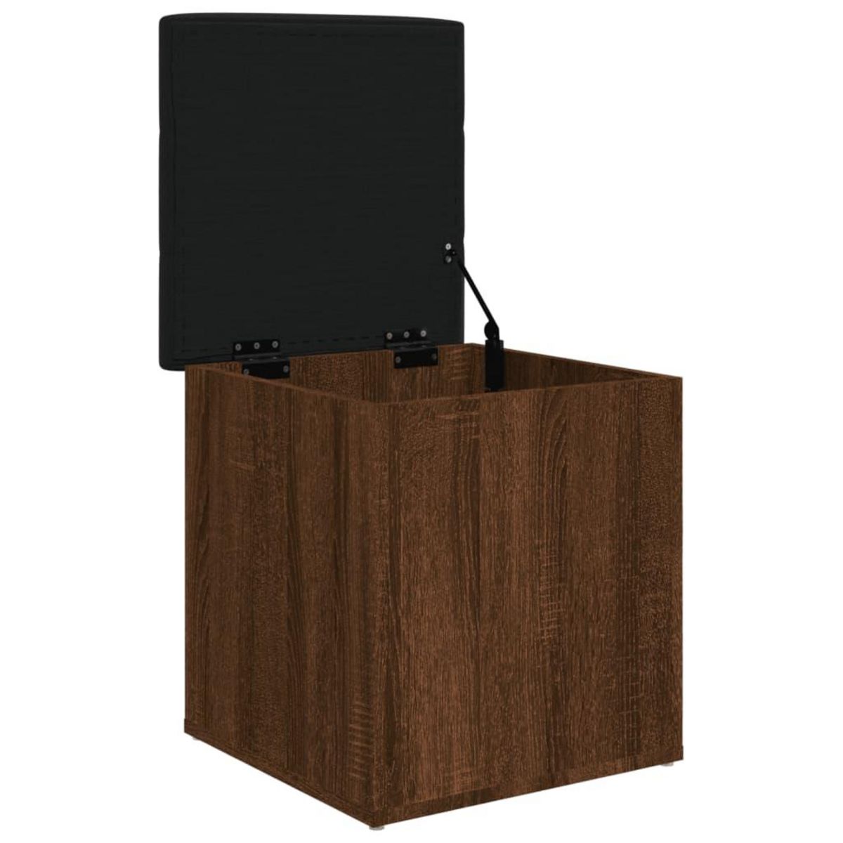 VIDAXL Banc de rangement chene marron 42x42x45 cm bois d'ingenierie