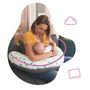 Voir la diapositive 4 : BADABULLE Coussin de maternité évolutif Plumes