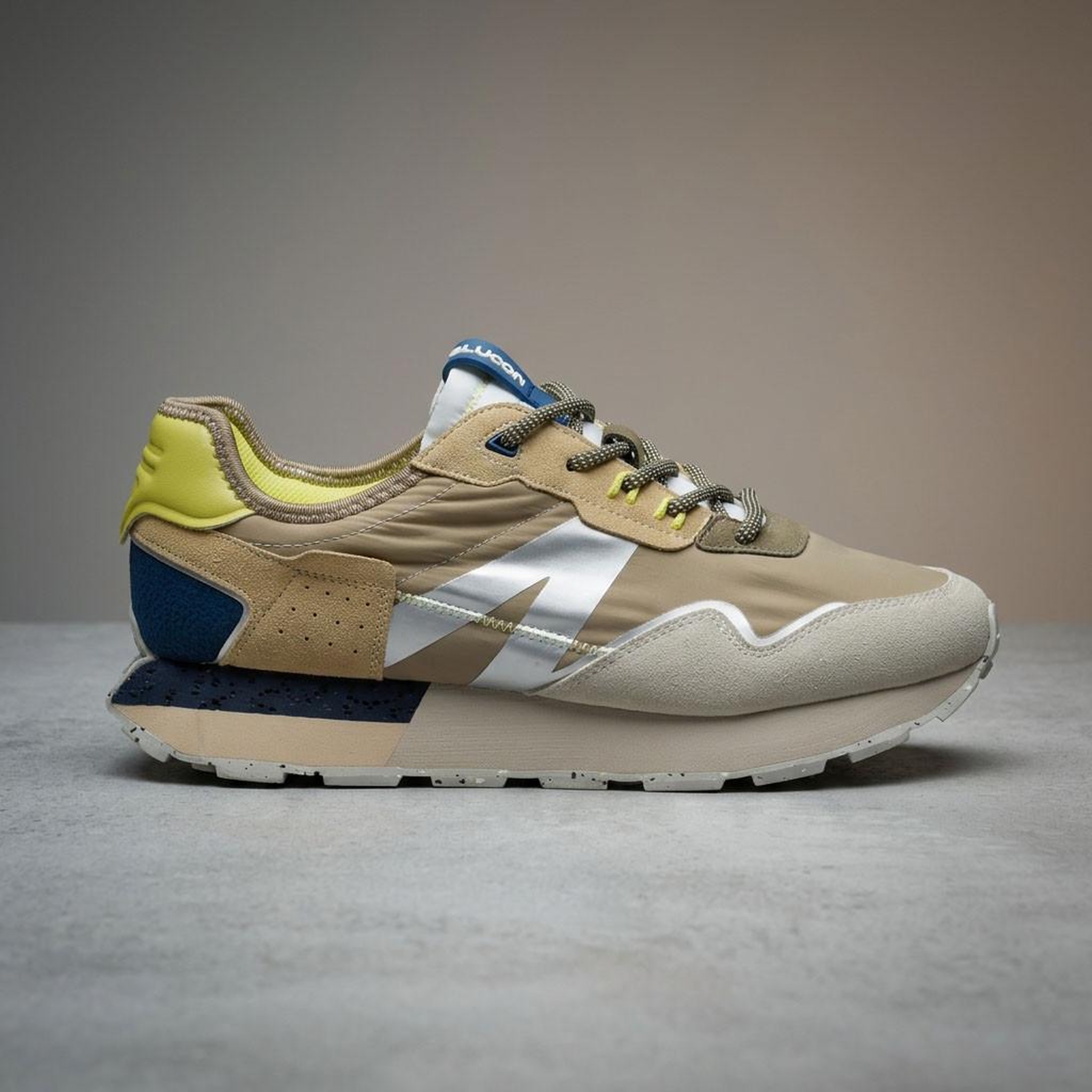 Voir la diapositive 3 : OZABI OZABI Basket homme mode running retro confortable