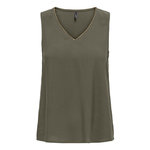 Only T Shirt  Femme Only Onlselina. Coloris disponibles : Vert