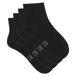 DIM 4x Paires de Chaussettes es Femme Dim D024V. Coloris disponibles : Noir