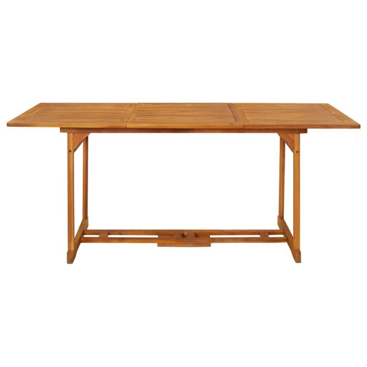 VIDAXL Table a dîner de jardin 180x90x75 cm Bois d'acacia solide