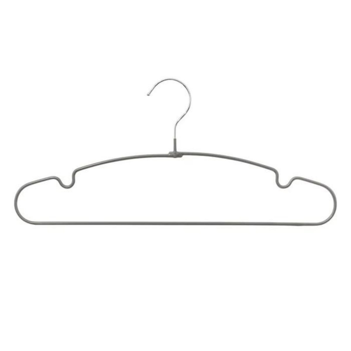 FIVE Lot de 5 Cintres  Métal  40cm Gris