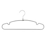 FIVE Lot de 5 Cintres  Métal  40cm Gris