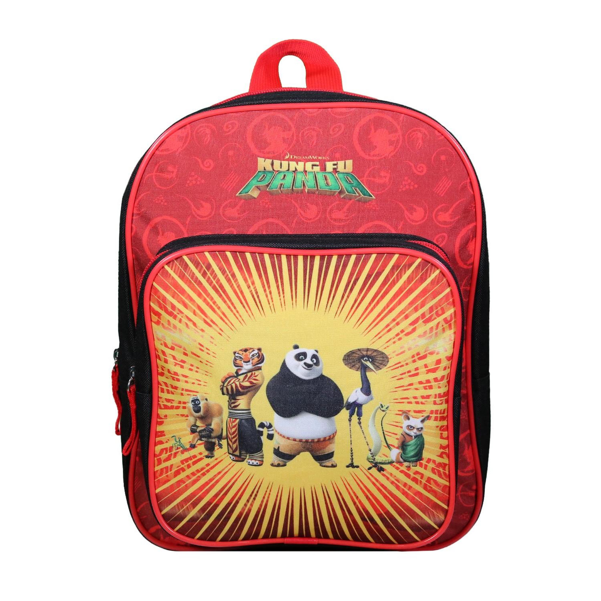 Bagtrotter BAGTROTTER Sac à dos 31 cm avec poche maternelle  Kung Fu Panda Rouge