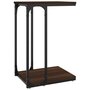 Voir la diapositive 2 : VIDAXL Table d'appoint Chene marron 40x30x60 cm Bois d'ingenierie