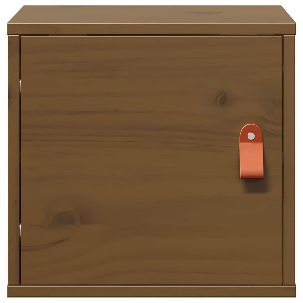 VIDAXL Armoire murale Marron miel 31,5x30x30 cm Bois de pin massif