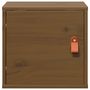 Voir la diapositive 5 : VIDAXL Armoire murale Marron miel 31,5x30x30 cm Bois de pin massif