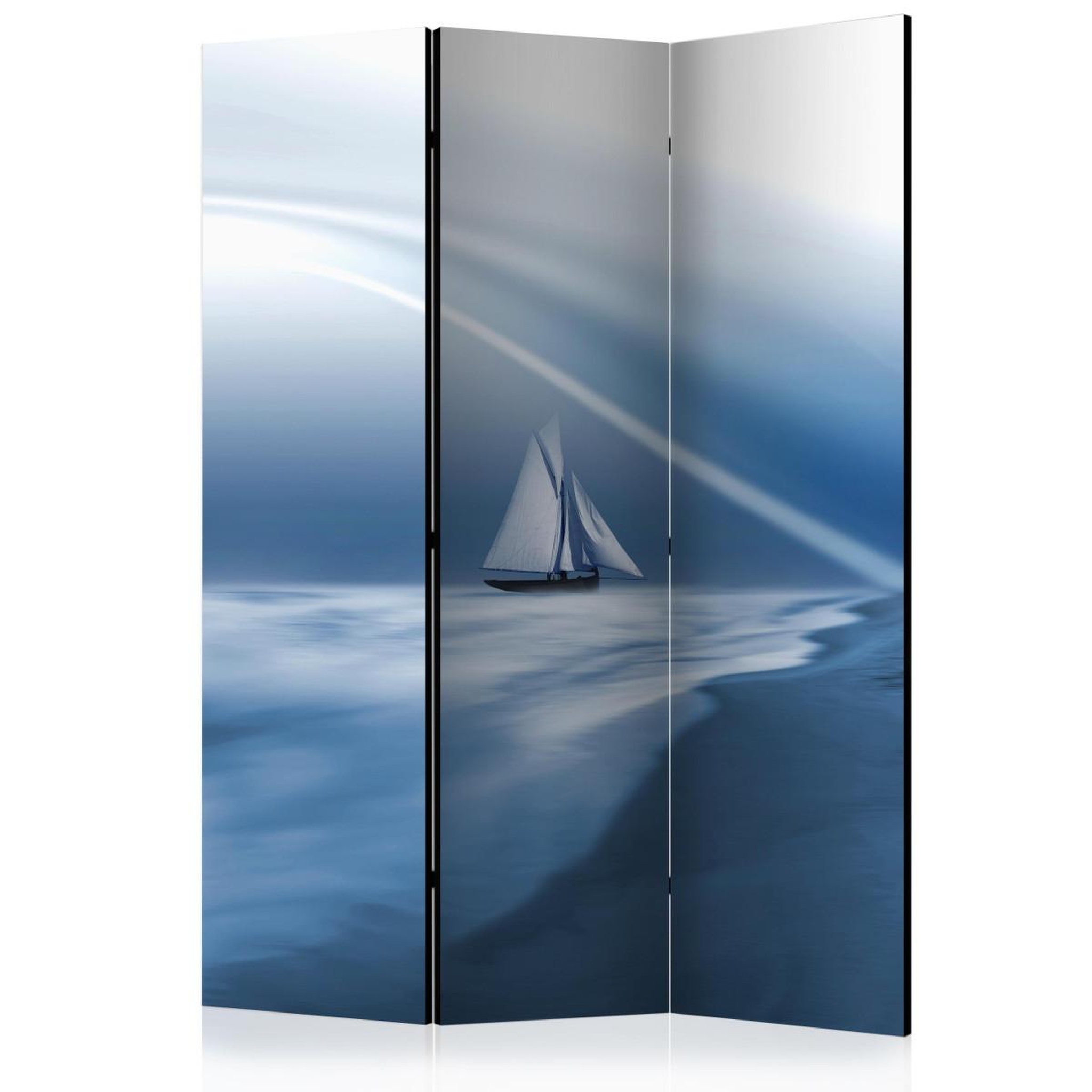 Paris Prix Paravent 3 volets  lonely sail drifting  135x172cm