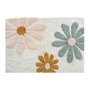 Voir la diapositive 1 : FUTURE HOME Tapis enfant à fleurs en coton tufté 60x90cm