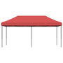 Voir la diapositive 3 : VIDAXL Tente de reception pliable escamotable bordeaux 580x292x315 cm