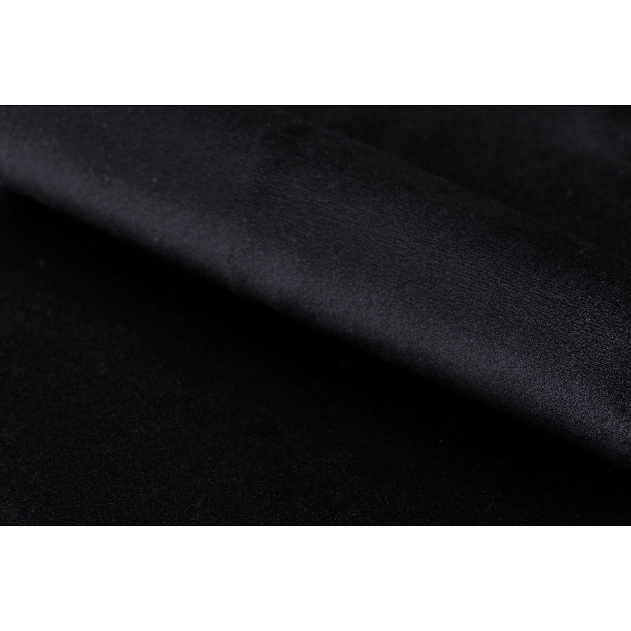 Voir la diapositive 6 : TOILINUX Lot de 2 chaises billie en velours et métal - noir