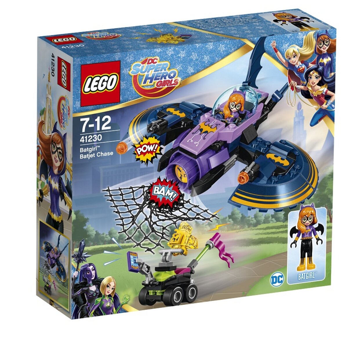 LEGO DC Super Hero Girls 41230 - La poursuite en Batjet de Batgirl