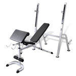 VIDAXL Banc de musculation multifonction
