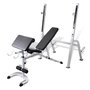 Voir la diapositive 1 : VIDAXL Banc de musculation multifonction