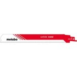 METABO SAS Lames de scie sabre « carbide metal » HM - 225 x 1,25 mm