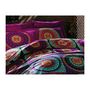 Voir la diapositive 4 : GENERIQUE Parure de lit - 182TRK62220 - 1 housse de couette 220 x 240 cm + 2 taies d'oreiller 60 x 60 cm - 100% coton ranforcé - Fuchsia