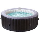 Habitat et Jardin Spa gonflable en PVC   Malaga  - 4 places - Gris