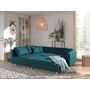 Voir la diapositive 3 : LISA DESIGN Rune - canapé d'angle - avec pouf d'appoint - 4 places - style scandinave - gauche