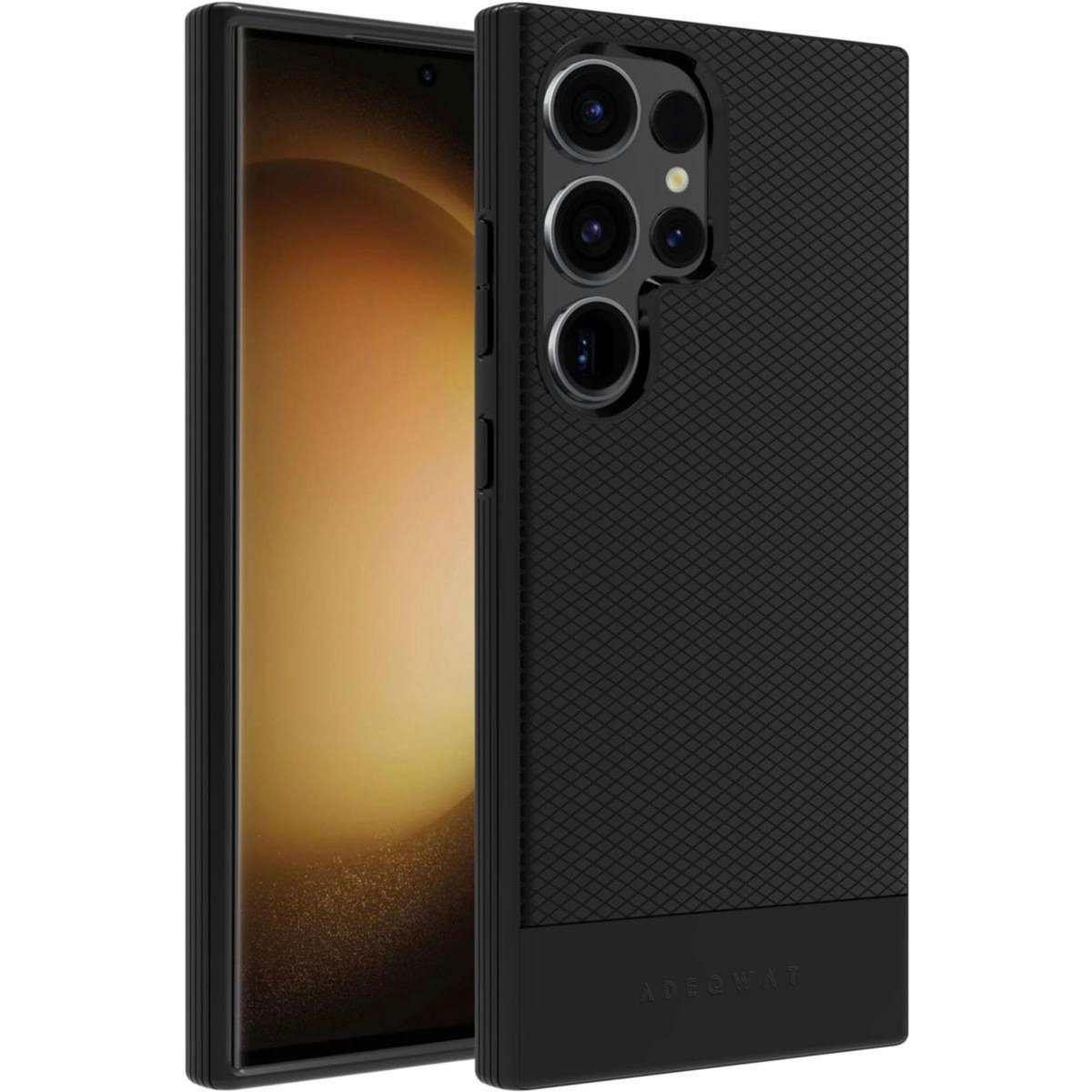 ADEQWAT Coque Samsung S24 Ultra Noire