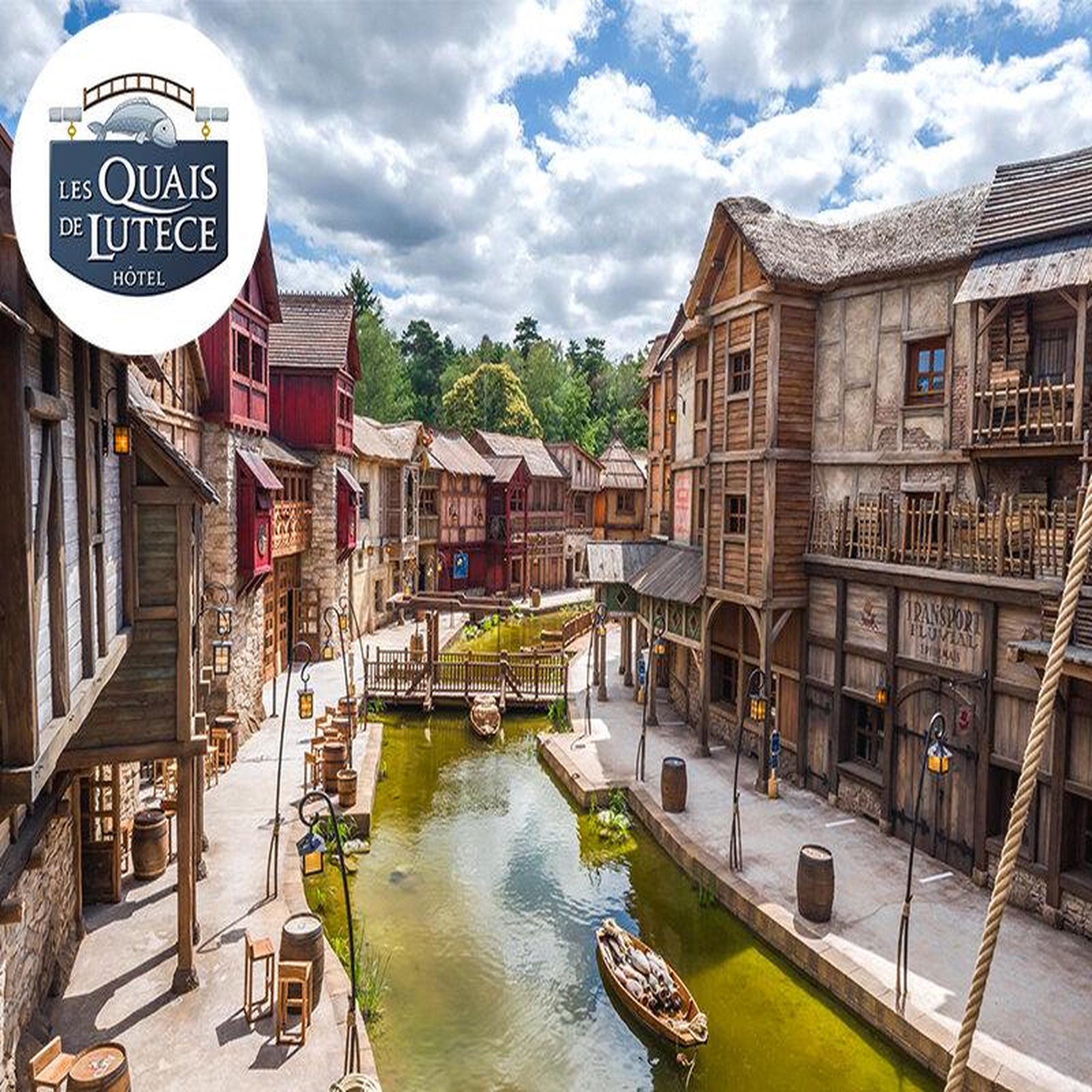 Voir la diapositive 2 : Smartbox Séjour parc astérix : billets d'entrée pour 2 adultes haute saison (2 jours) et nuit à l'hôtel les quais de lutèce - coffret cadeau séjour