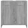 Voir la diapositive 5 : VIDAXL Armoire de bain Sonoma gris 60x33x60 cm Bois d'ingenierie