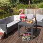 Voir la diapositive 5 : Keter Keter Table de jardin Lyon Graphite 232300