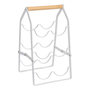 Voir la diapositive 1 : FIVE Rack Pliant 6 Bouteilles  Balm  37cm Blanc