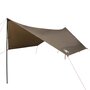 Voir la diapositive 2 : VIDAXL Bache de camping marron 438x376x212 cm impermeable