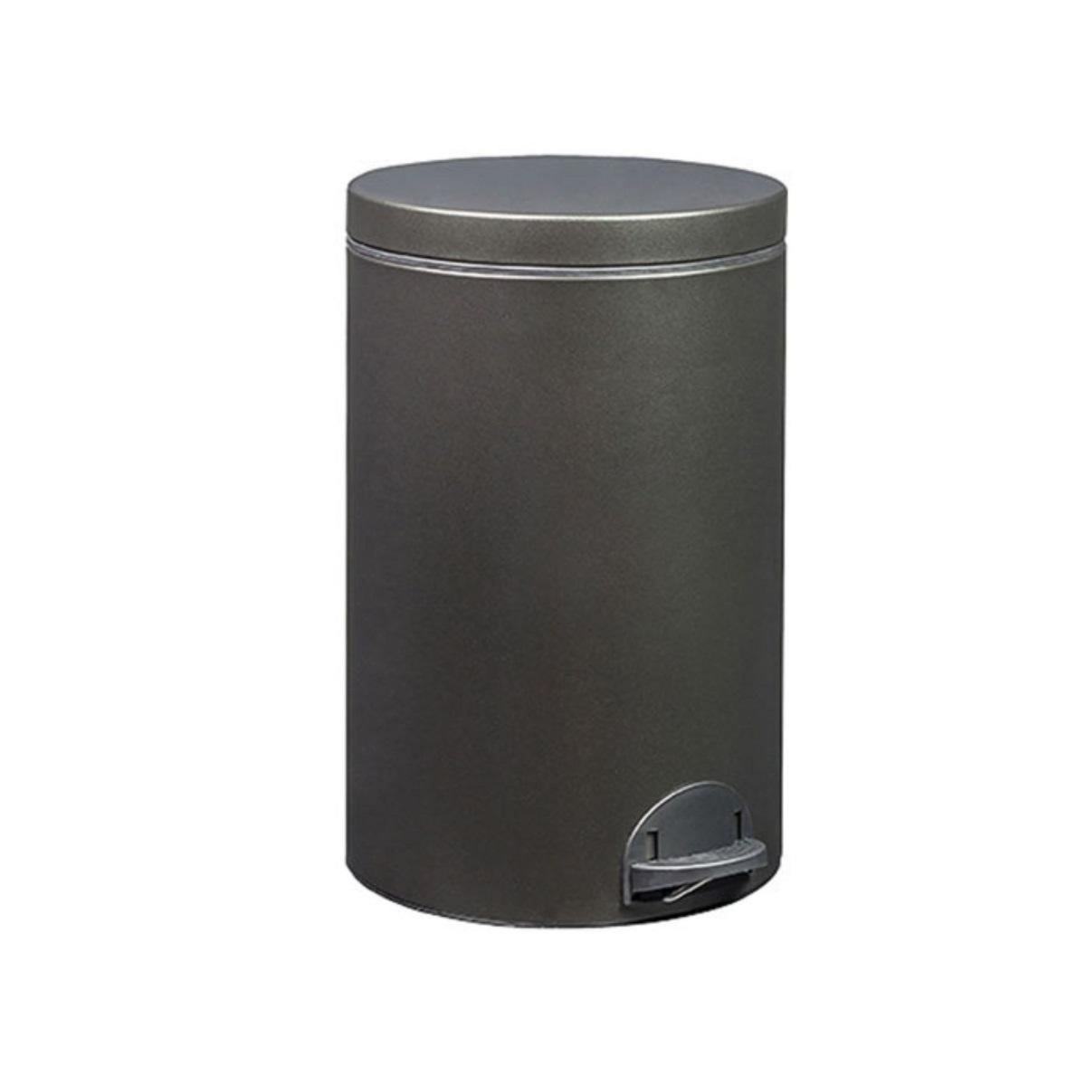 Rossignol Poubelle à pédale 20l noir basalte - 90256