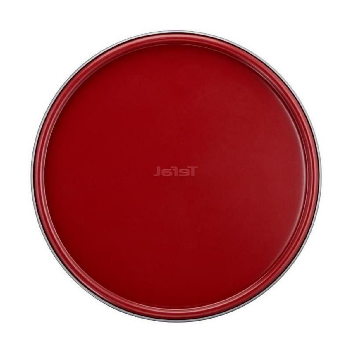 TEFAL TEFAL Moule a charniere Delibake en acier - O 25 cm - Rouge et gris