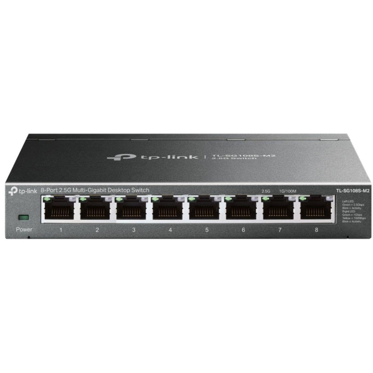 TP-LINK Switch ethernet de bureau 8 ports SG108S-M2