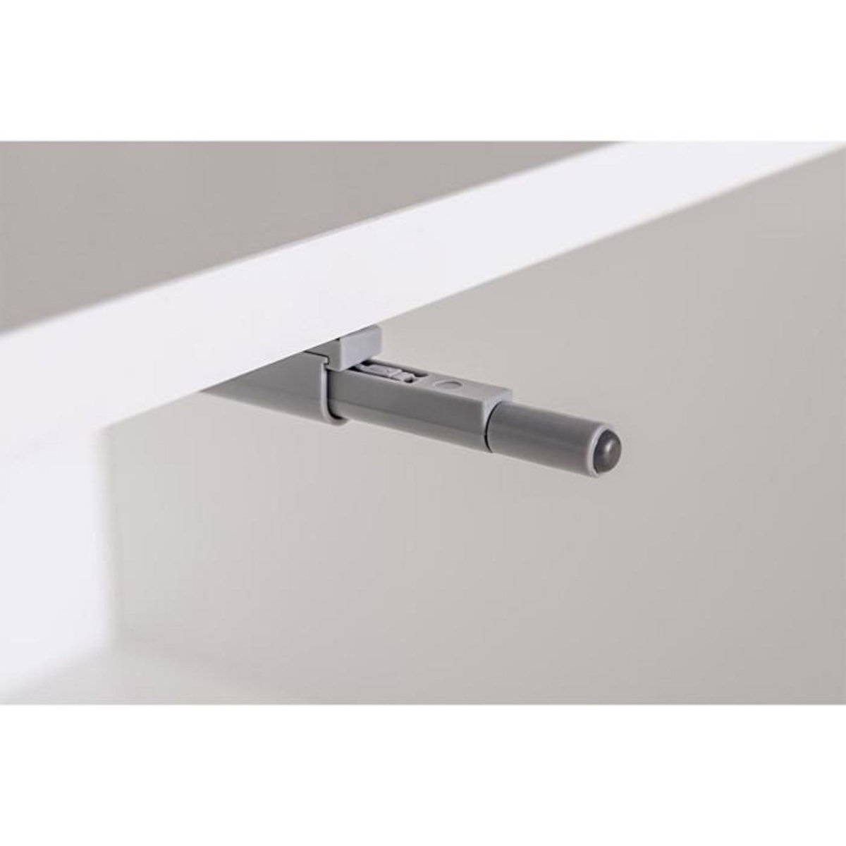 Paris Prix Lot de 2 Bancs Muraux & Étagère  Switch SBII  130cm Naturel Rainuré & Blanc