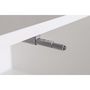 Voir la diapositive 6 : Paris Prix Lot de 2 Bancs Muraux & Étagère  Switch SBII  130cm Naturel Rainuré & Blanc
