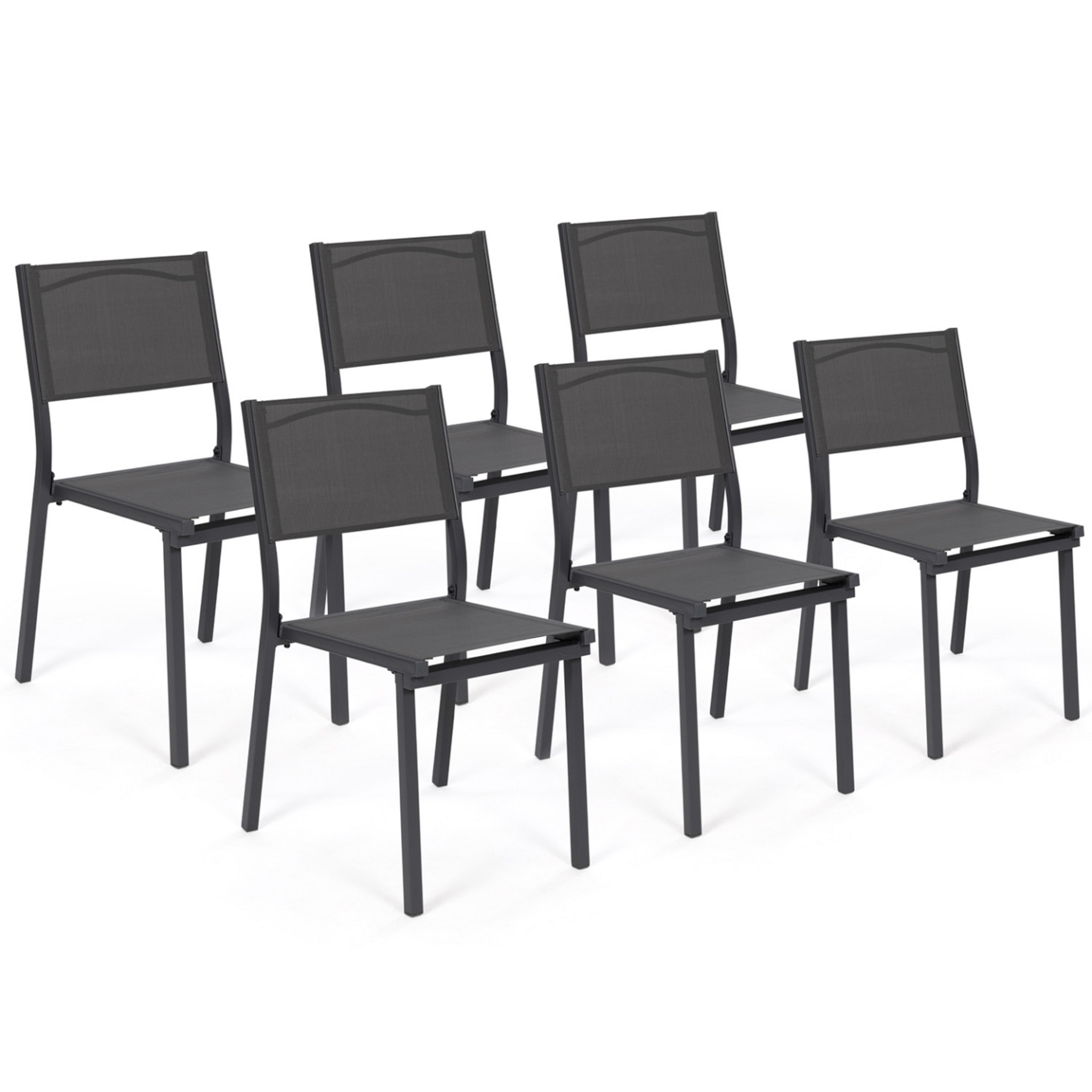 Lot De 6 Chaises De Jardin Pas Cher