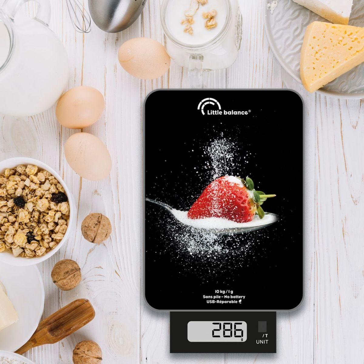 LITTLE BALANCE Balance de cuisine Sugar Fraise