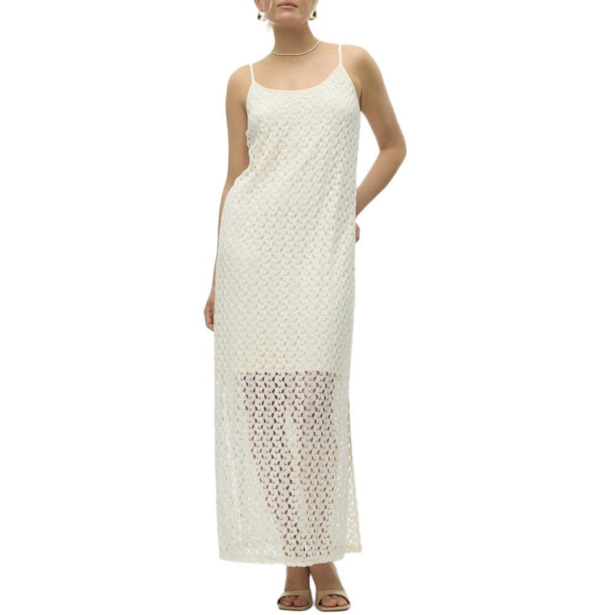 Voir la diapositive 1 : Vero Moda Robe Ecru Femme Vero Moda Kylie