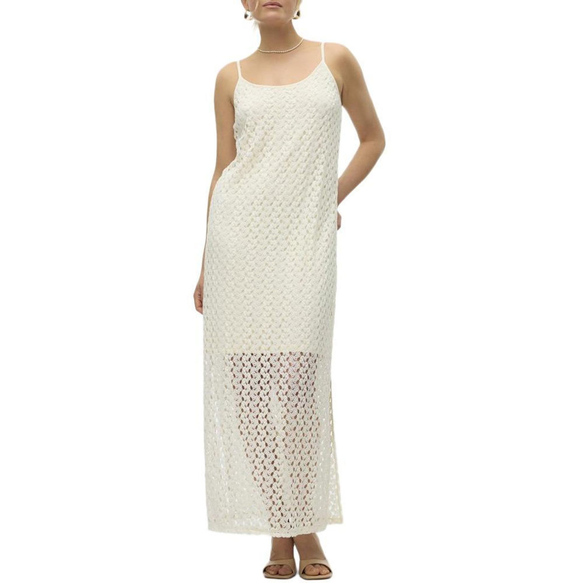 Vero Moda Robe Ecru Femme Vero Moda Kylie