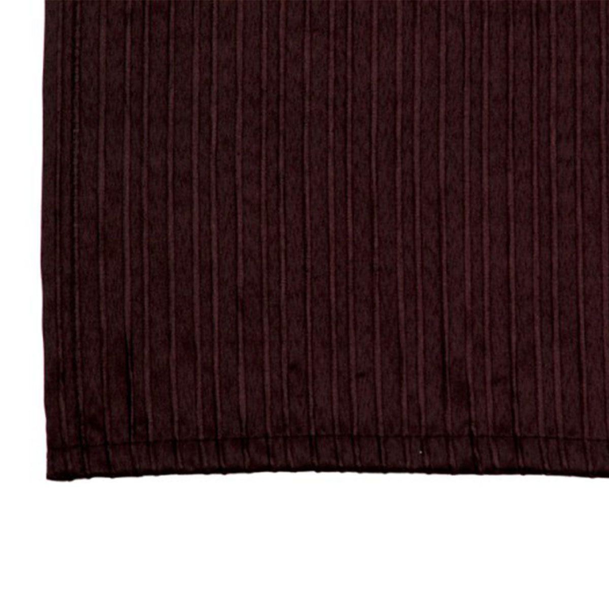 J-LINE Nappe carrée déco  tergal  270x270cm noir
