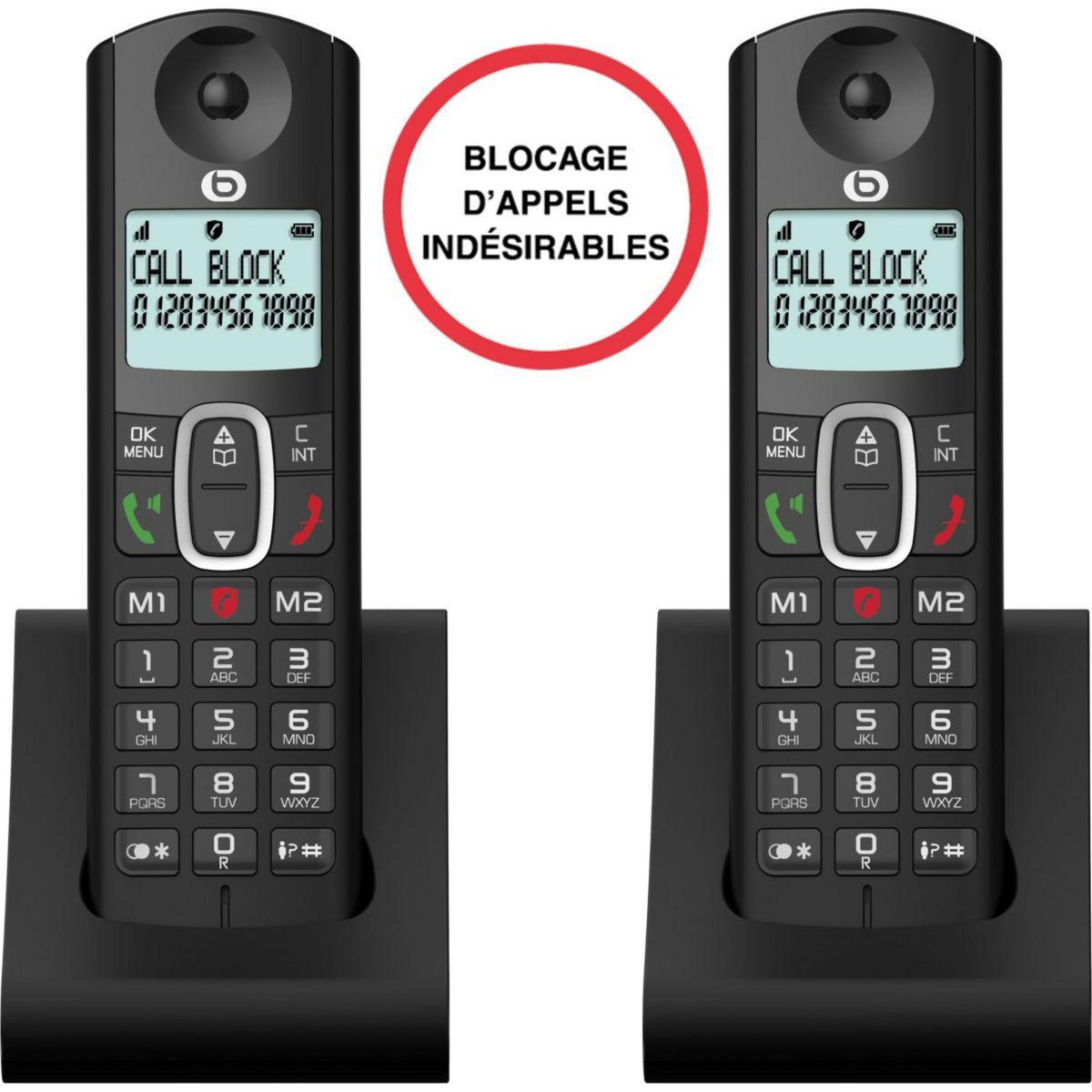 ESSENTIEL B Téléphone sans fil Tribu duo V3